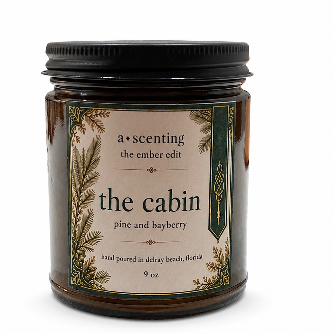 The Cabin Ember Jar Soy Candle
