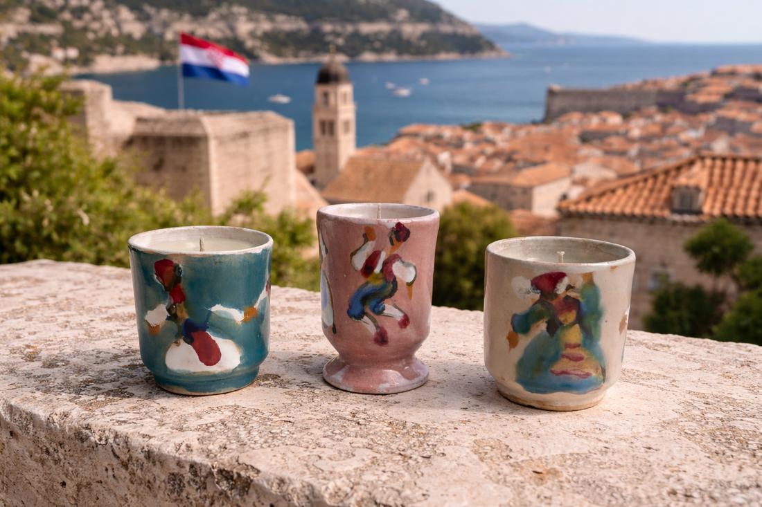 Three Cups from Dubrovnik