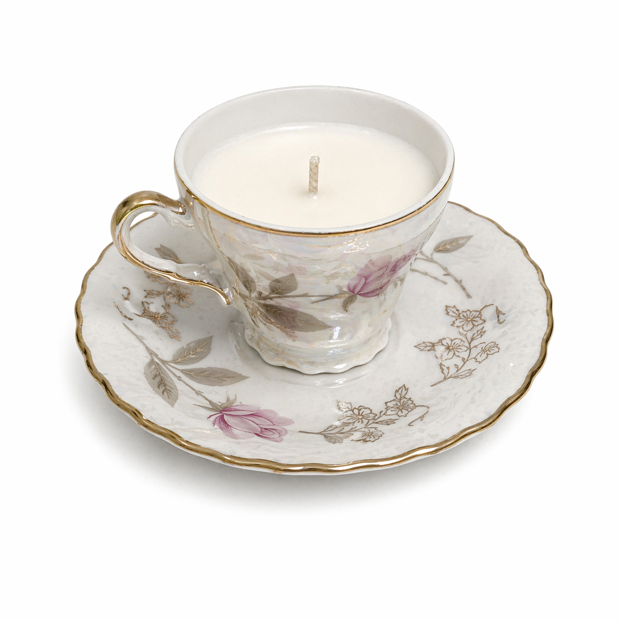 Petal | Vintage Japanese Lusterware Demitasse