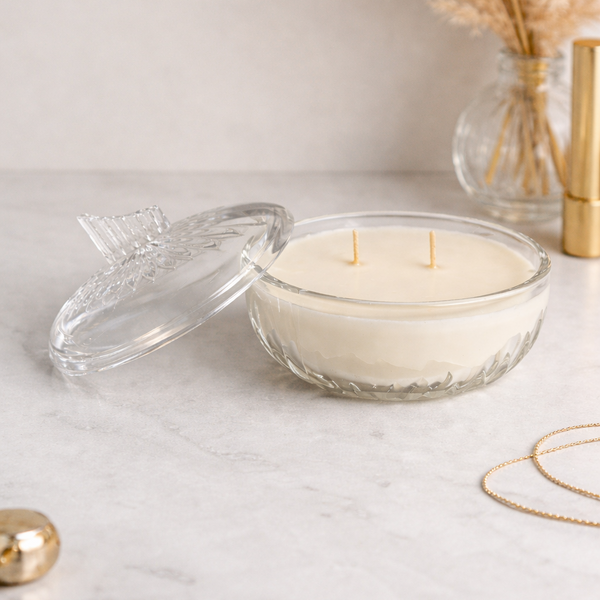 Nocturne | Crystal Swirl Lidded Dish