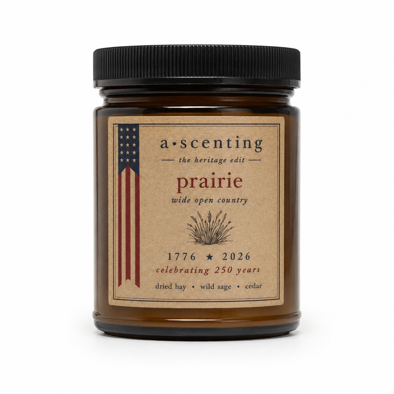 Prairie | Sun-warmed grass, wild sage & warm hay