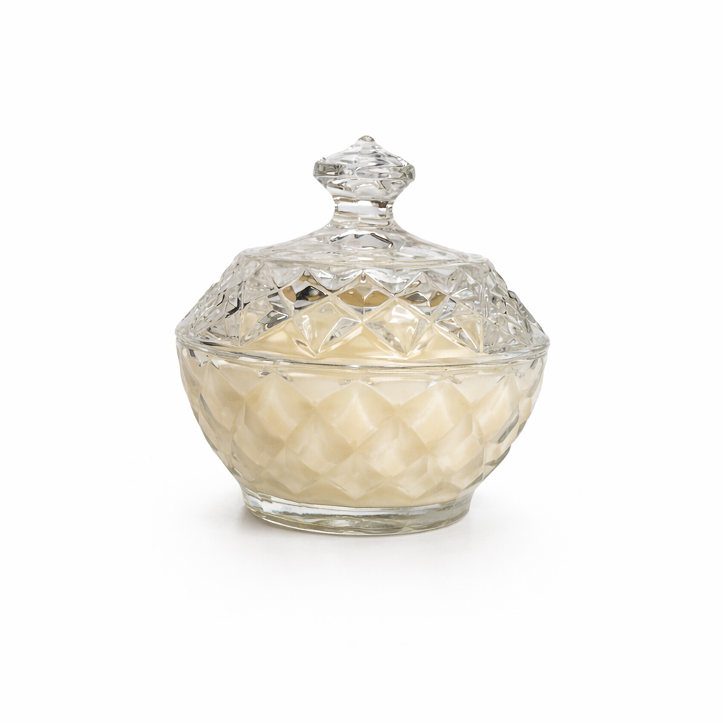 Anchor | Round Lidded Crystal