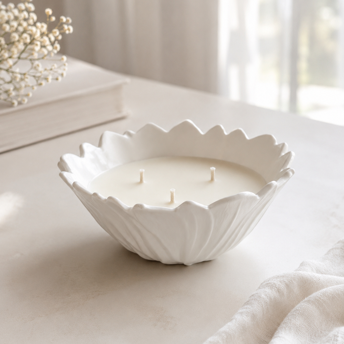 Shore | Vintage Porcelain Flower Bowl