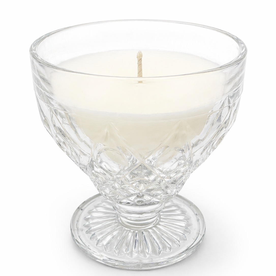 Petal | Vintage Cut Crystal Sherbet Coupe